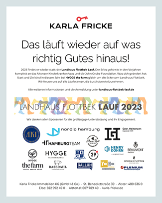 Sponsor werden - Landhaus Flottbek Lauf